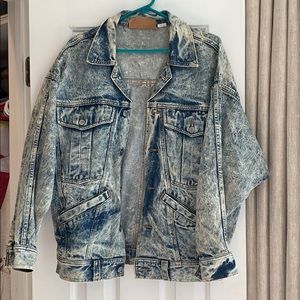 Functional Palmettos Jean jacket